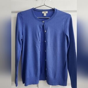 L.L. Bean blue cardigan - Small